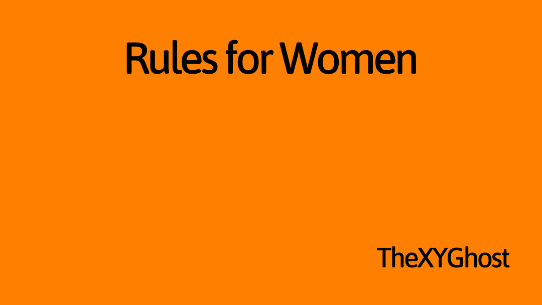 Rules for Women