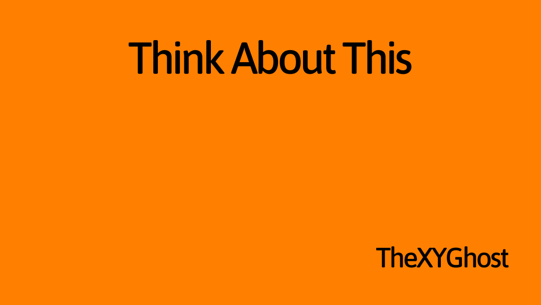 Think About This