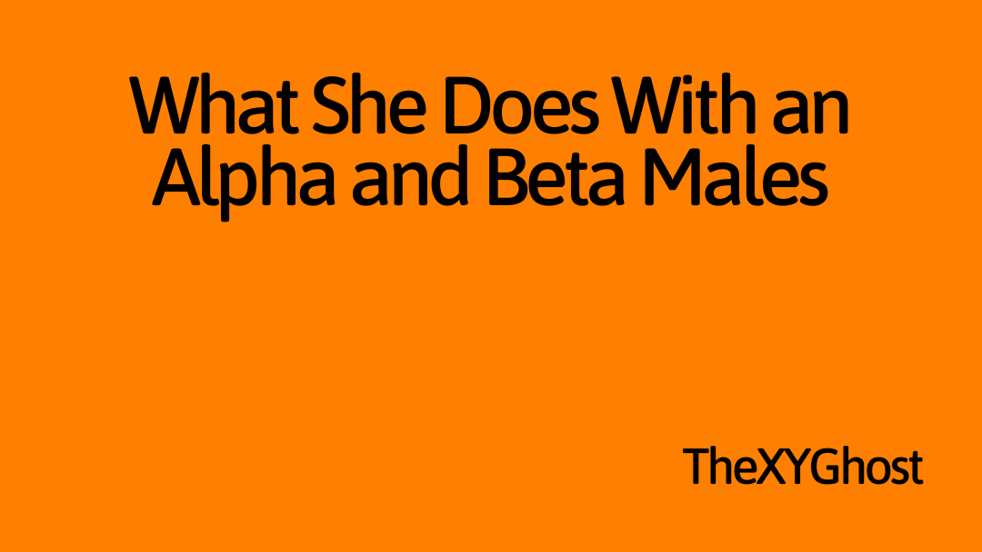 What She Does With an Alpha and Beta Males