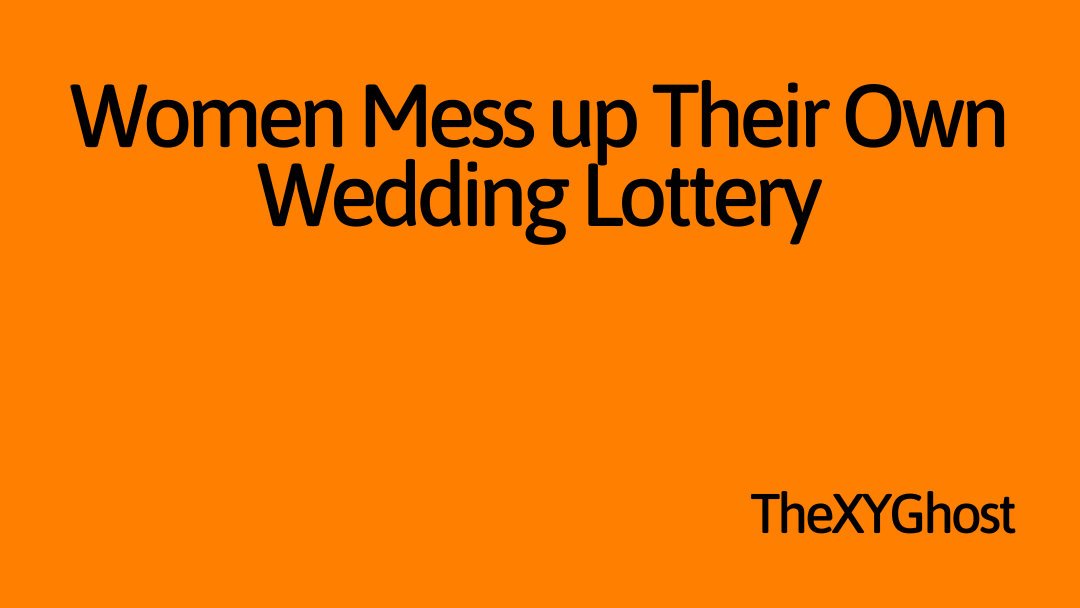 Women Mess up Their Own Wedding Lottery