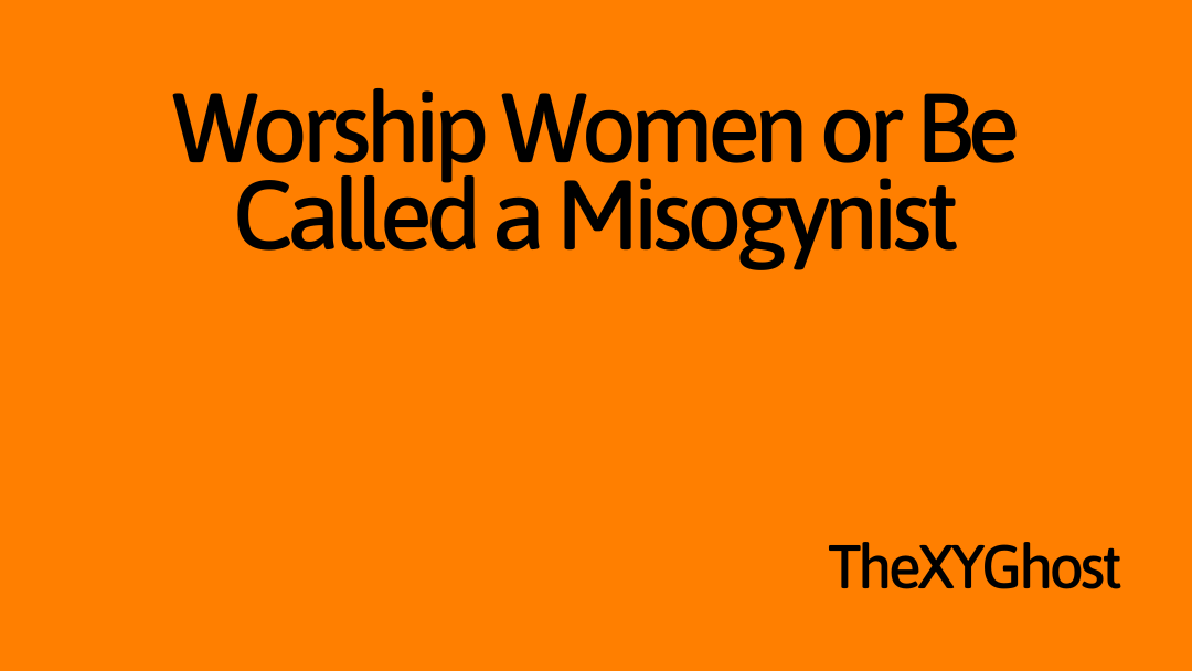Worship Women or Be Called a Misogynist